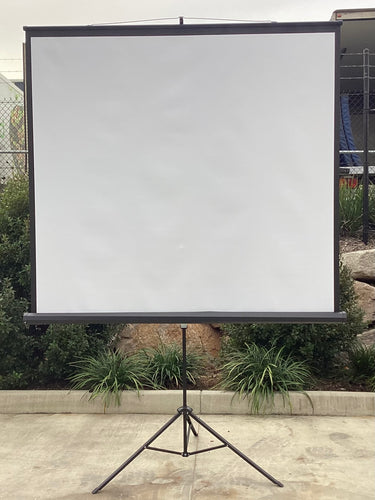 Portable Projection Screen - Excellent Condition
