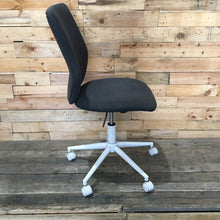 Load image into Gallery viewer, Grey Seat White Base Office Chair