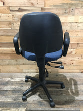 Load image into Gallery viewer, Light Blue Office Chair with Arms