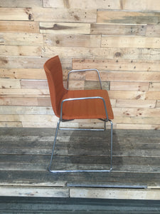 Designer Orange Arm Chair