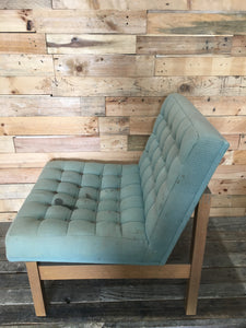 Blue Cushioned Chair