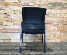 Load image into Gallery viewer, Black Pleather Chair