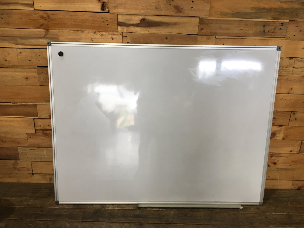 Whiteboard with Small Metal Pen Tray
