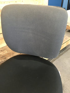 Black Ergonomic Office Chair Without Arms