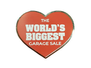 World's Biggest Garage Sale Badge
