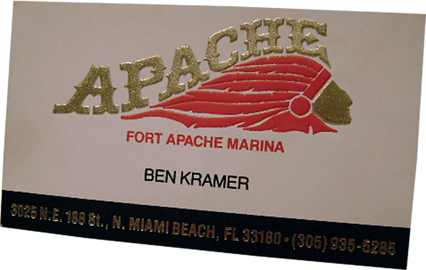 Ben Kramer Apache 