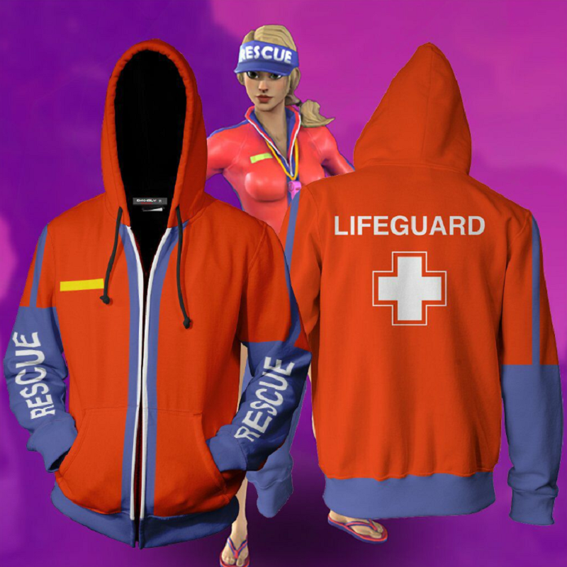 red fortnite hoodie