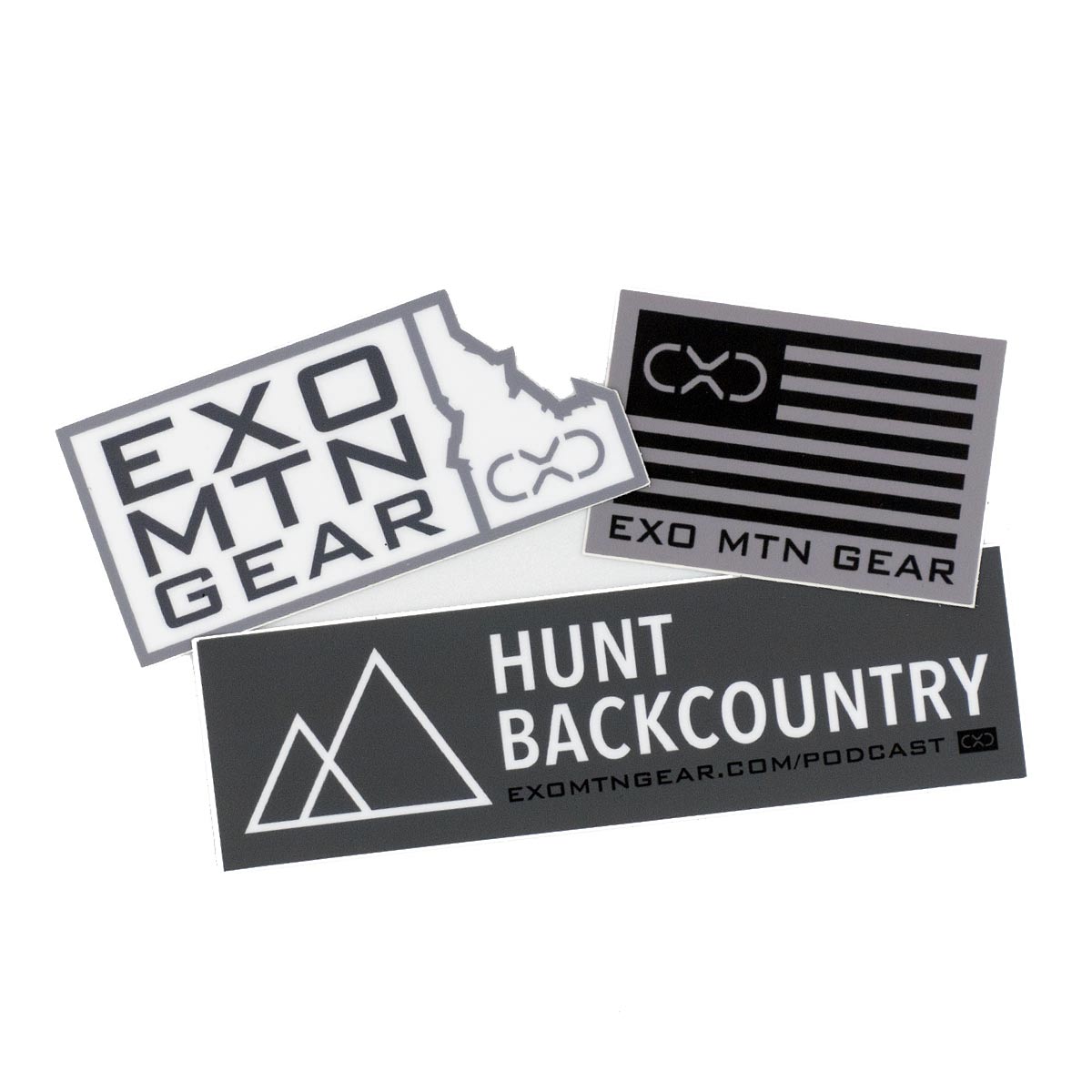 Hunt Backcountry Podcast Decal Pack