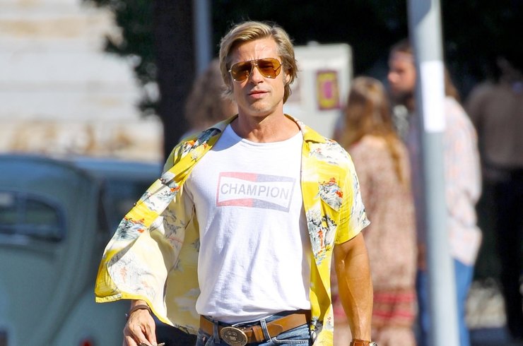 brad pitt t shirt once upon a time