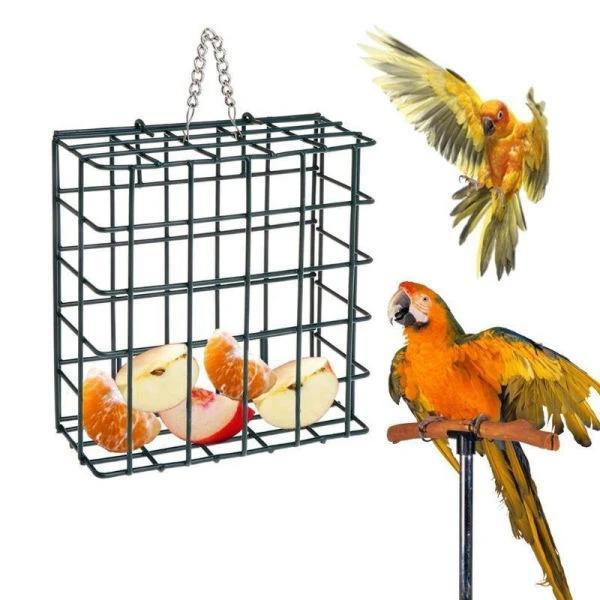 Mangeoire cage perroquet