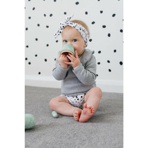 monochrome bummie style baby and toddler shorts