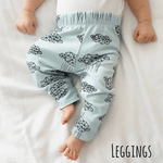 Handmade baby and toddler leggings by bayridgecaskandkeg. 