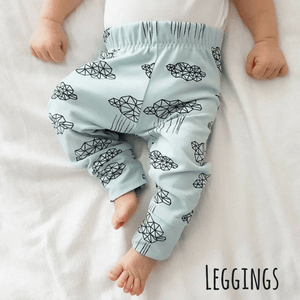 handmade baby leggings by lottie and lysh in the uk