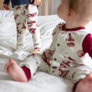 Organic Baby & Toddler Leggings | Air Travel