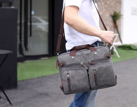 Canvas Men's Messenger Bag