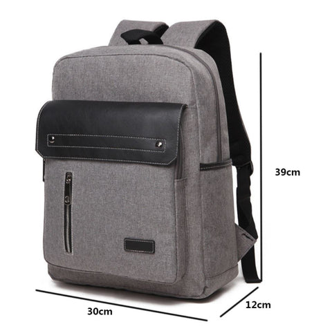 Casual Men's Business Backpack Sizes