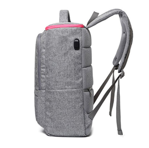 Small Travel Backpack With USB Port