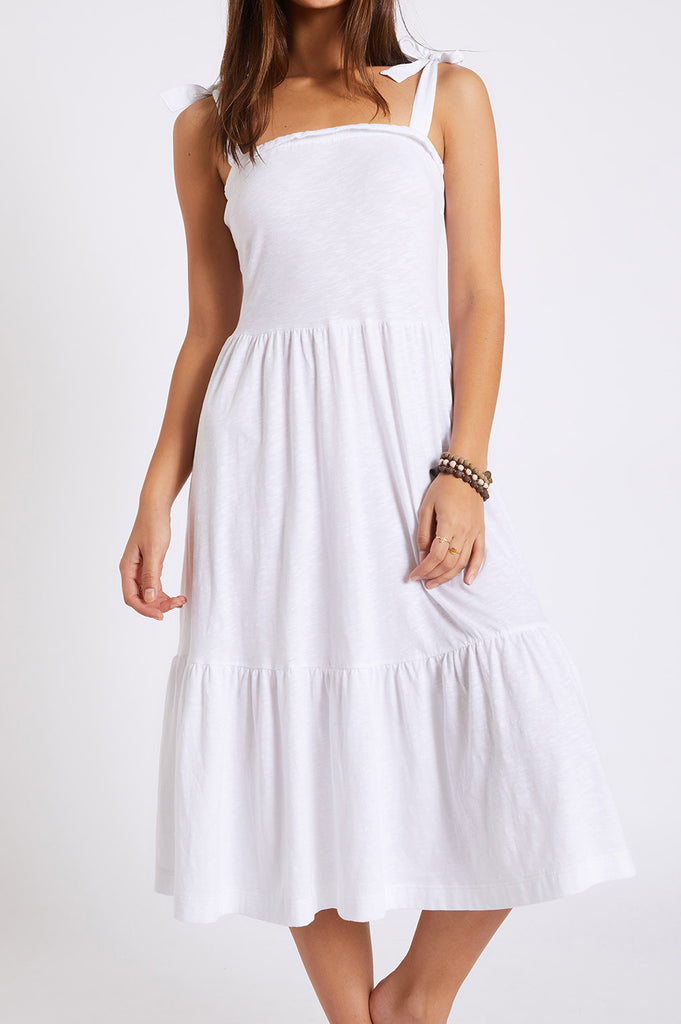 tiered beach dress