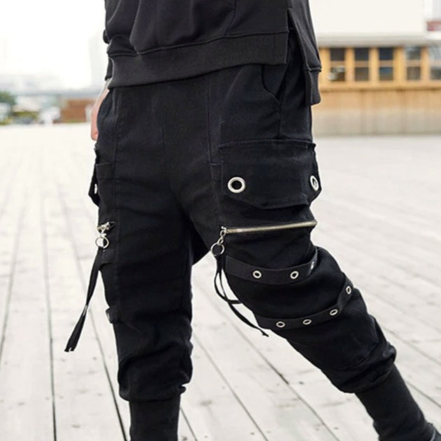 Urban Soldier X Ninja I - Multi Pocket Techwear Tapered Cargo 