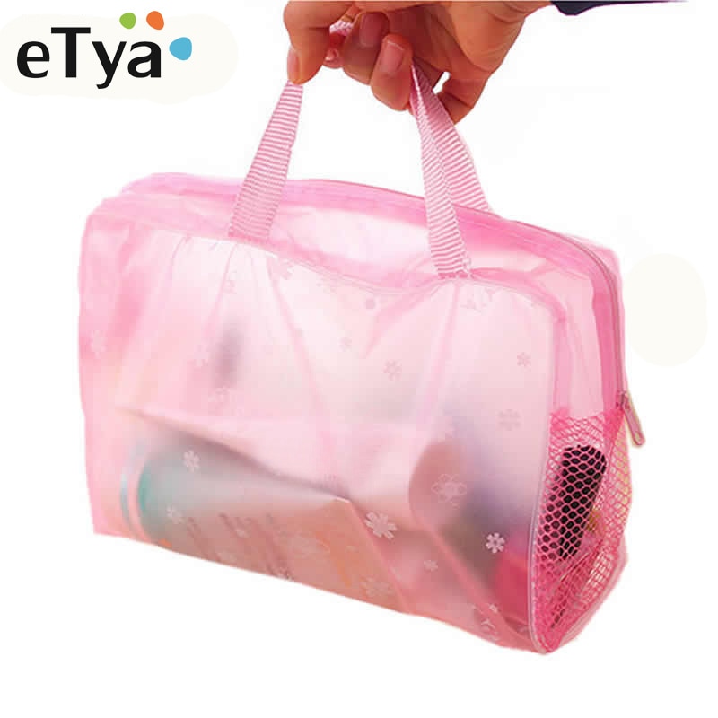 transparent makeup pouch