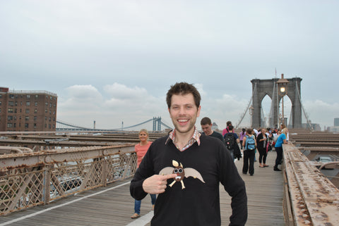 Halloween Sweater Brooklyn Bridge