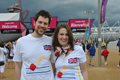 Olympic T shirts Woolly Babs Olympic Park