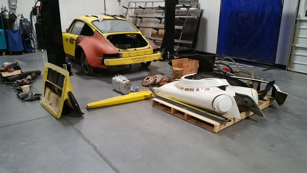 Porsche 934 restoration Starting point