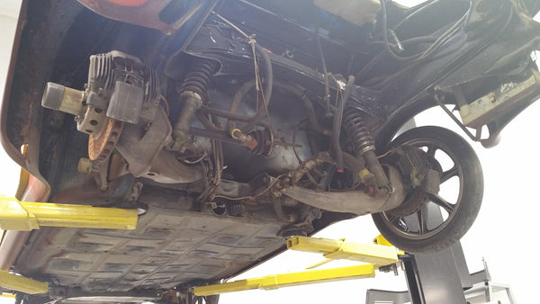 Porsche 934 restoration suspension 