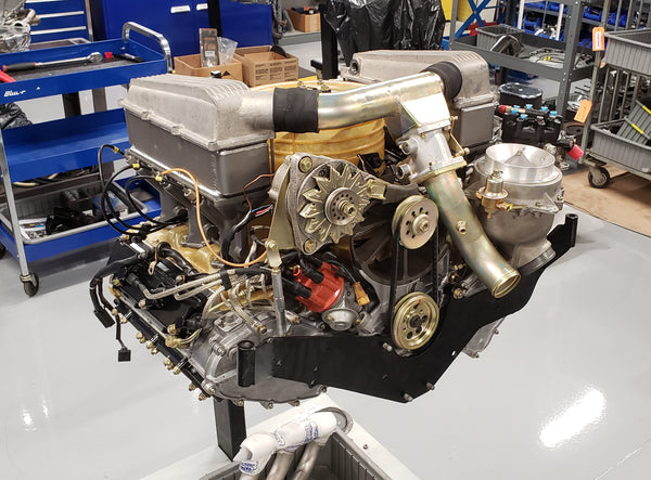 Porsche 934 restoration engine
