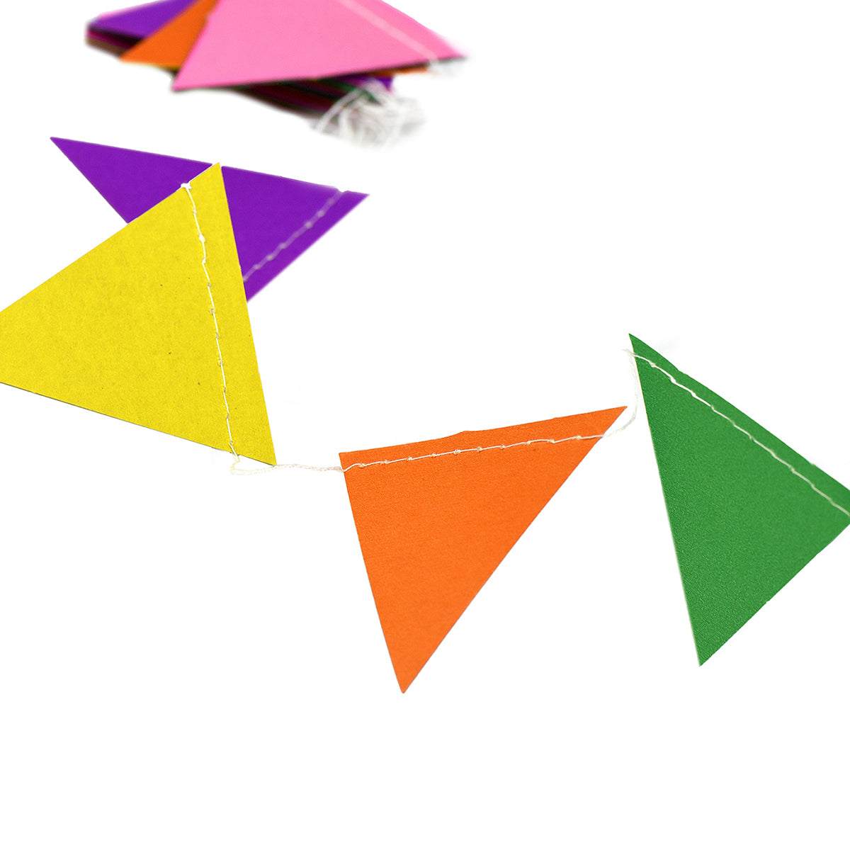 paper pennant garland