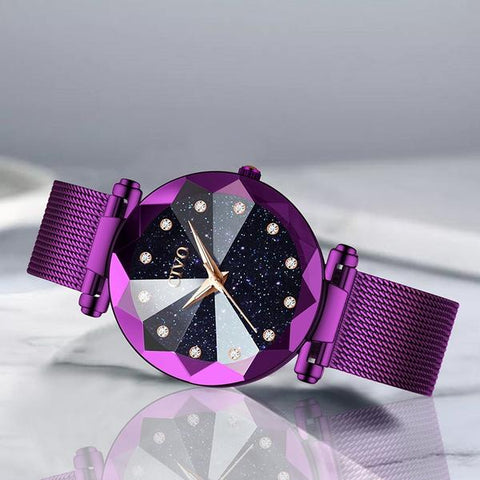 Steel Mesh Quartz Women Watches from Almas Collections