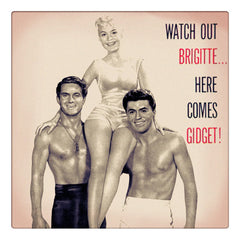 Curio & Co. looks at classic films for summer days, and the surf classic Gidget from 1959. Image of movie poster from Curio and Co. www.curioandco.com