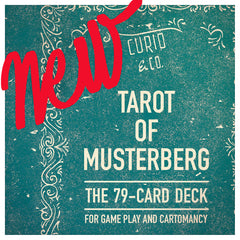 Curio & Co. launch a new product, a unique limited-edition deck of tarot cards, which include a special siren card featuring a mermaid. Image courtesy Curio and Co. www.curioandco.com