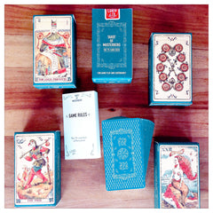 Curio & Co. looks at how to make packaging work. Image of package design for Musterberg Deck of Tarot Cards, courtesy of Curio and Co. www.curioandco.com