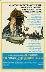 The Private Life of Sherlock Holmes - poster illustration by Robert McGinnis