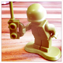 Curio & Co. collects Lego army men
