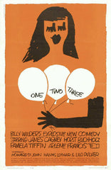 One, Tow, Tree (1961) - Poster design by Saul Bass