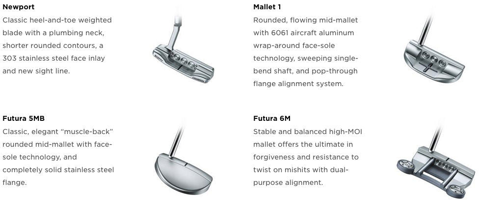 Cameron and Crown - Putter Models