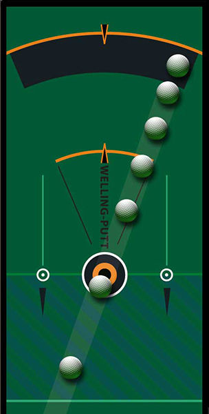 Wellputt Mat - Putting Zone