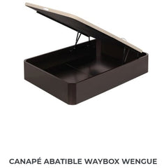 Canapé abatible Waybox Wengue