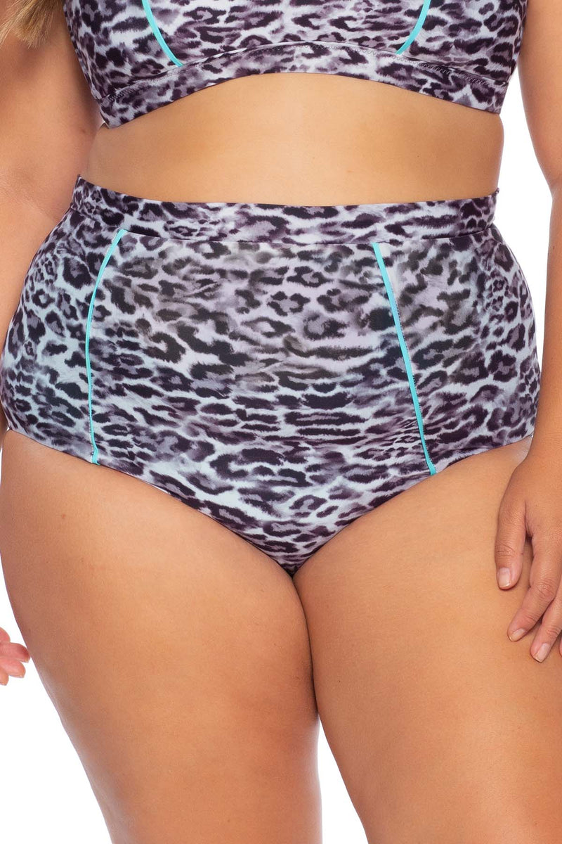 becca leopard swim