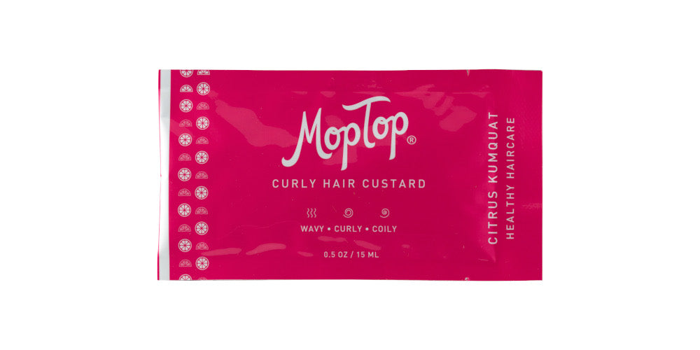 Mop Top Curly Hair Custard | Coily Custard | Sample Packet