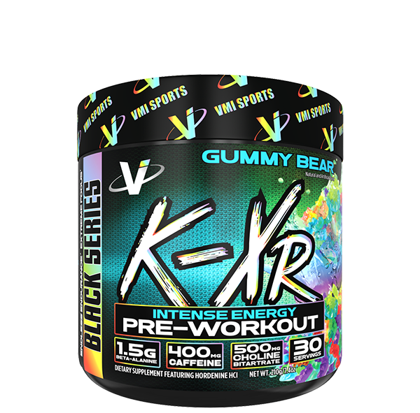 Our K-XR Pre-Workout supplement is solution to your high stimulant pre-work...