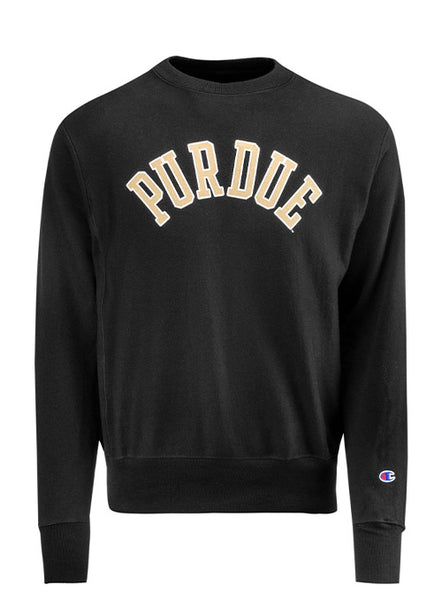 Purdue Champion Reverse Weave Wordmark 