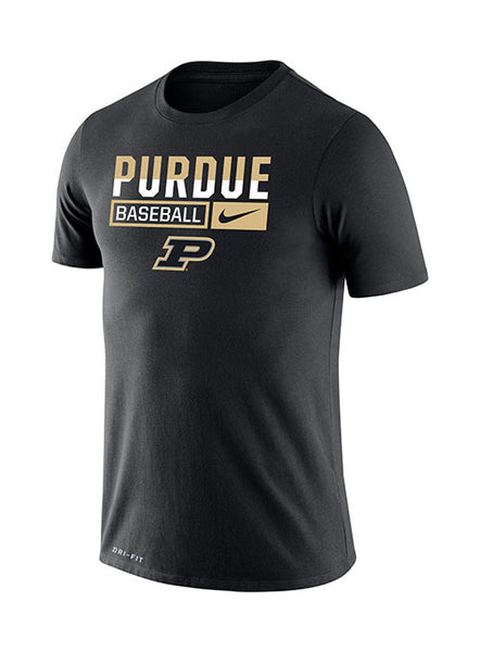 beklimmen Converteren Typisch Purdue Dri Fit Legend Baseball T-Shirt | Sale Codes | Purdue Team Store
