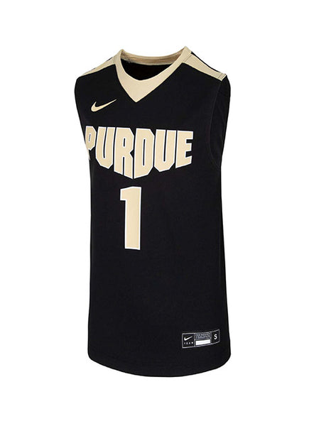 Youth Purdue Nike #1 Basketball Jersey 