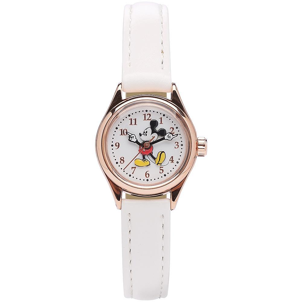 Disney Petite Mickey Mouse White Watch Bevilles