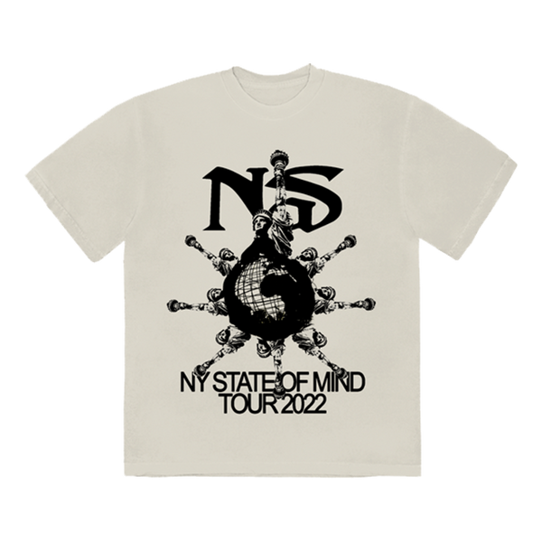 Sand 2022 NY State of Mind Tour TShirt Nas Official Store