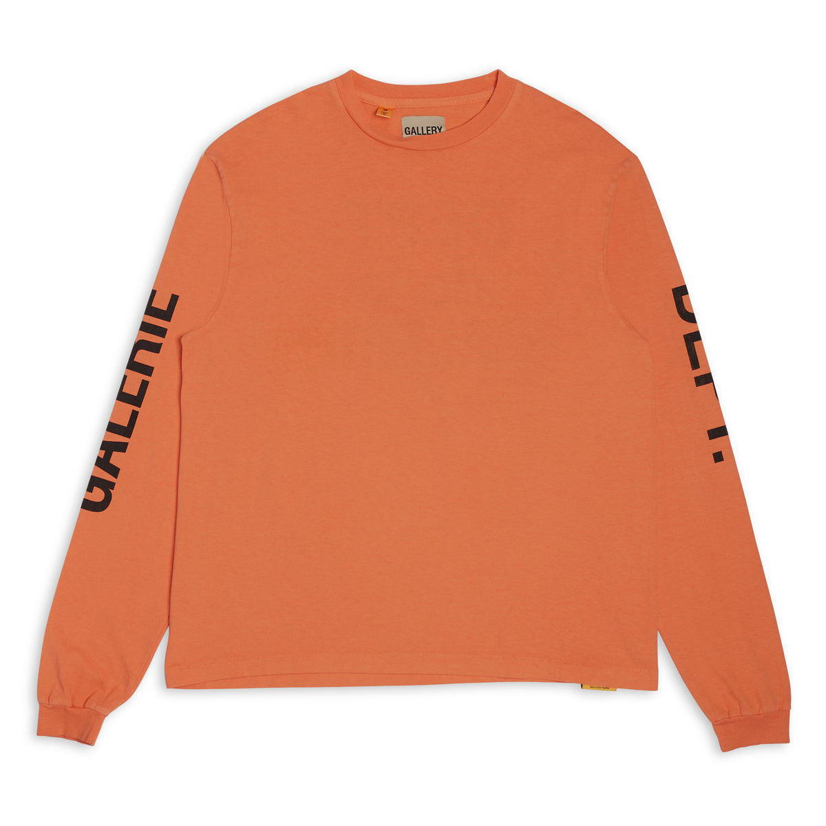 FRENCH COLLECTOR LONG-SLEEVE ORANGE T-SHIRT