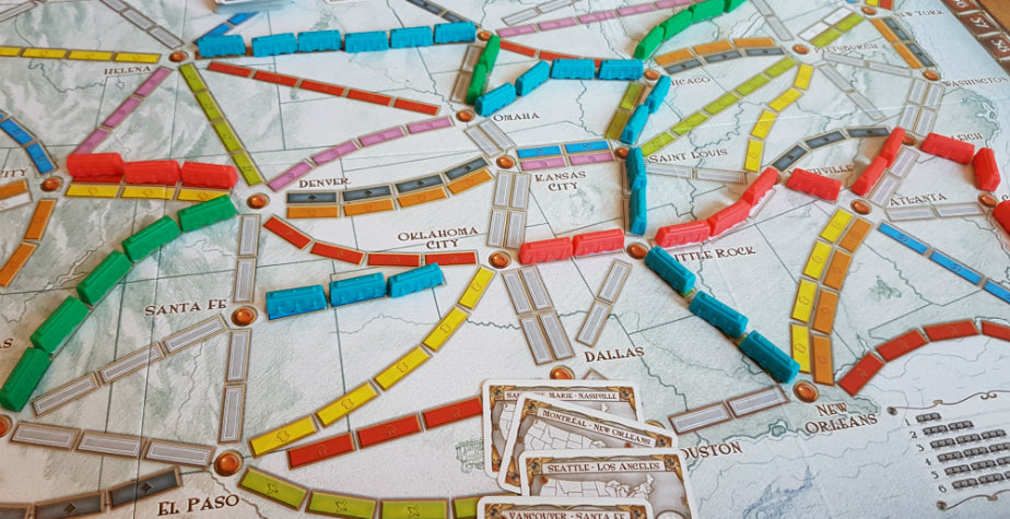 Ticket to Ride Board Game Buy Used